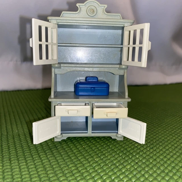 Accessoire PLAYMOBIL Vintage : Pichet Bleu Pour Maison / Ranch / Pirates - Bon État Occasion