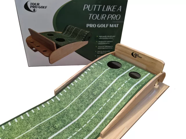 Putting Mat Perfect for Practice from Tour Pro Golf PuttOut WellPutt - NEW BOXED