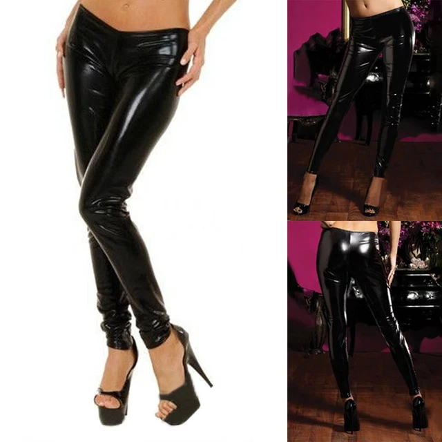 Pantaloni Donna Performance Lucido Slim Pantaloni .ladies Donna