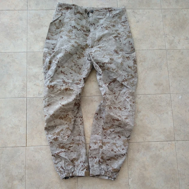 USMC CIF Issued Desert Marpat Goretex Trousers Size LR Military USGI
