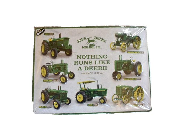 Nostalgic-Art Wandbild Blechschild 30 X 40 Cm - John Deere - Photo