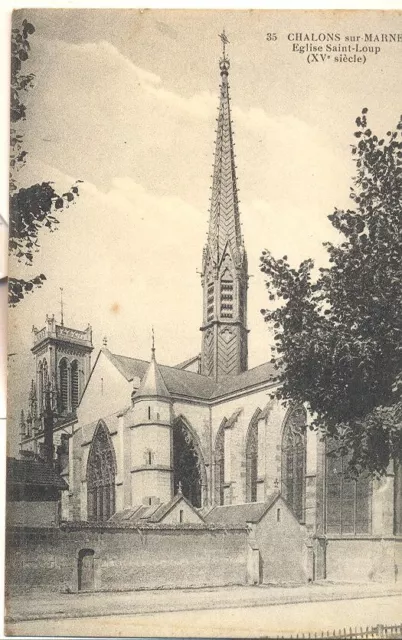 Chalons-sur-Marne - Eglise Saint-Loup