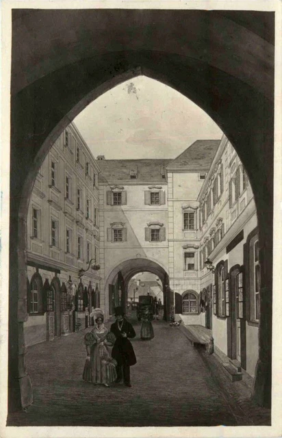 Graz, Alt-Graz, Innere Murtor-Murgasse 1837 v. Kuwasseg Archiv -314770