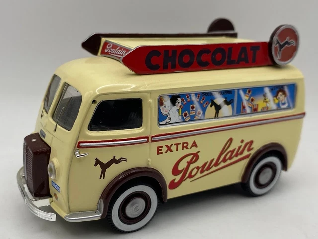 Modèle Réduit Peugeot D3A Poulain Altaya 1/43 - Véhicule Publicitaire - Occasion
