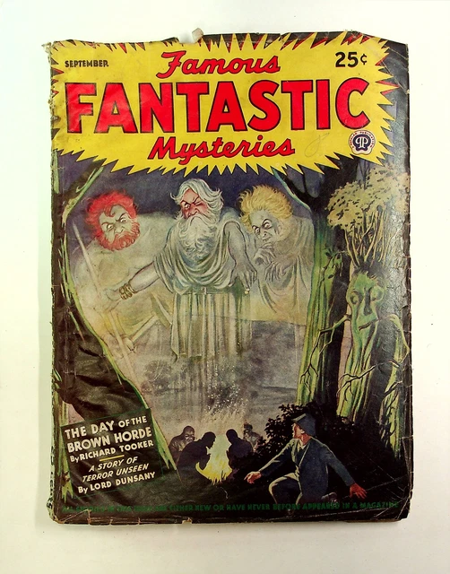 Famous Fantastic Mysteries Pulp Sep 1944 GD- 1.8