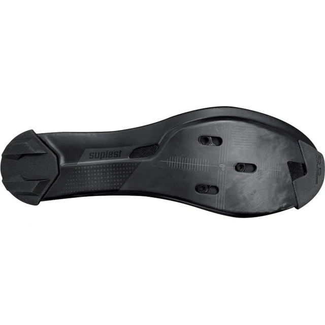 Suplest EDGE+ Double BOA IP1 Road Pro Rennradschuhe | Black Silver Gr. 43 3