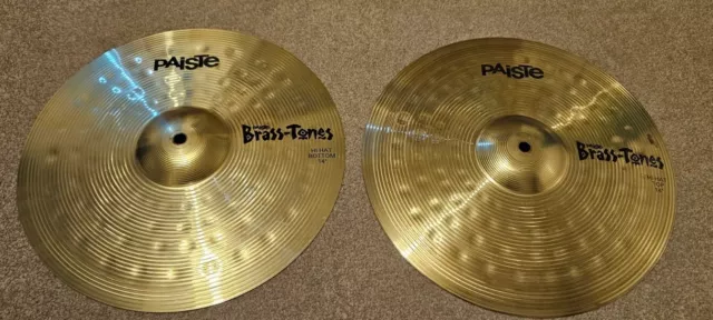 Paiste Brasstones 14" Hi Hat Cymbals