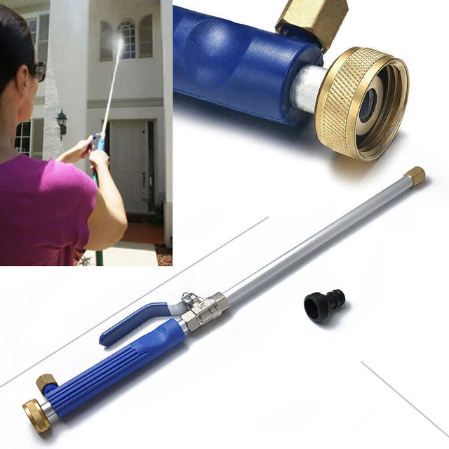 Attacco bacchetta pistola spray acqua lavatrice ad alta pressione getto/ventola blu