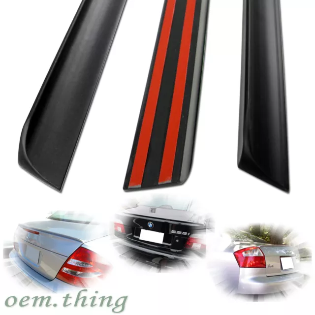 1998 325is Fit FOR BMW E36 2D Coupe 3-Series Trunk Lip Spoiler - Unpainted