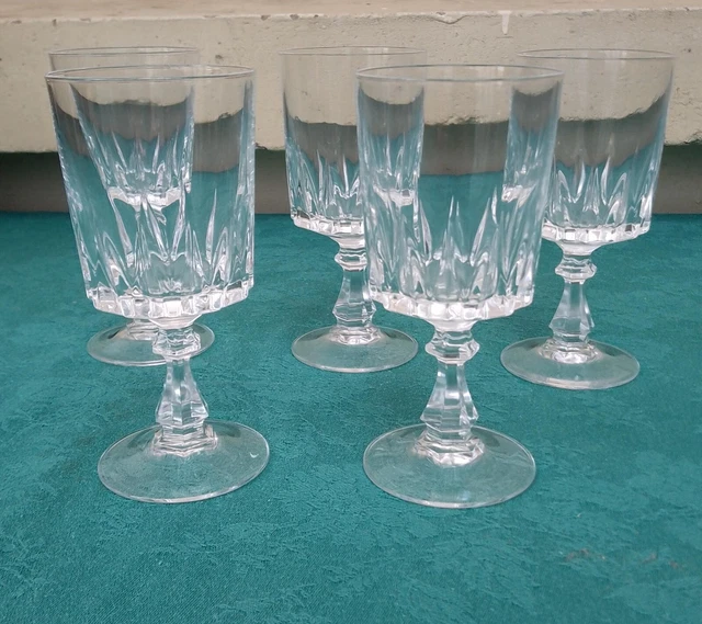 Coupelle polylobée cristal d' arques, années 1970
