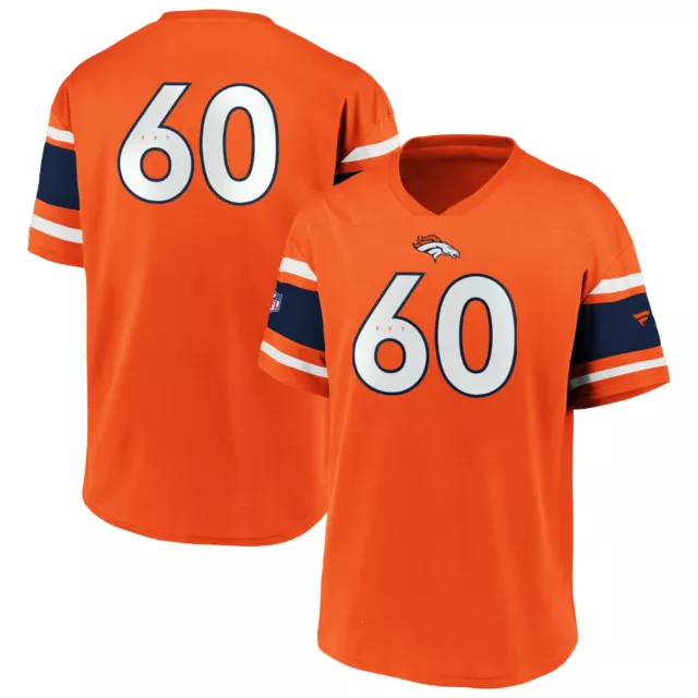 NFL Denver Broncos 60 Maillot Shirt Polymesh Franchise Supporters Iconic Jersey