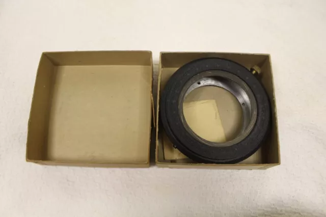 Vintage Camera Mechanical Iris Aperture Diaphragm 4-1/2"