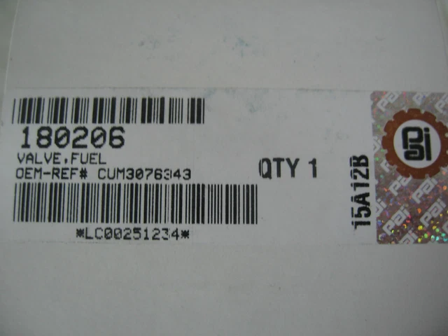 High Flow Fuel Shut Off Valve Solenoid 12V Volt 1 Terminal - Foto 12