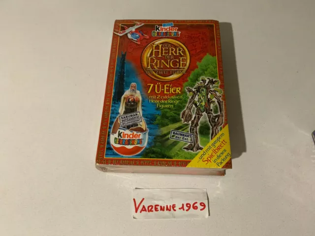 Kinder Libro Signore Degli Anelli , Barbalbero, Saruman Nuovo Sigillato