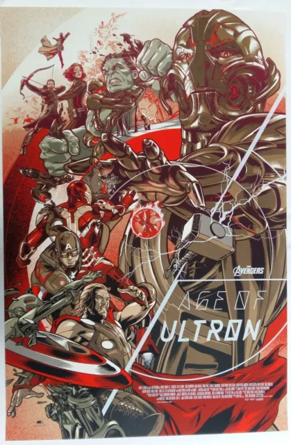 Martin Ansin, Age of Ultron Variant 24"x36" AP#/45