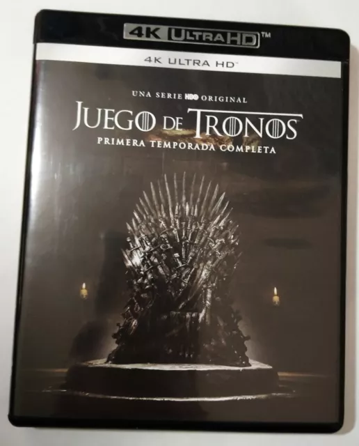 JUEGO DE TRONOS (1ª Temporada completa) BLU-RAY 4K ULTRA HD Región B L-14 3