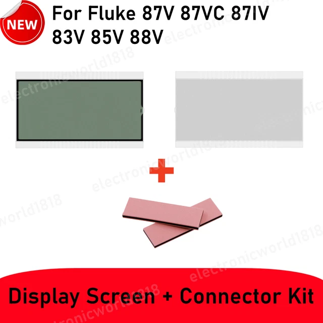 Per Fluke 87V 87VC 87IV 83V 85V 88V schermo LCD multimetro digitale con kit