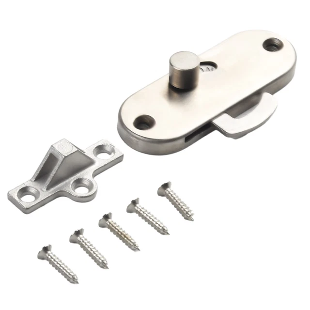 Stainless Steel Latch Sliding Door Lock For Sliding Barn Wood Door Privacy Gate