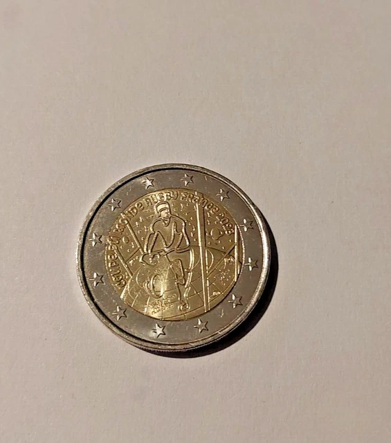 Piece 2 euros coupe du monde de rugby 2023 - Collection