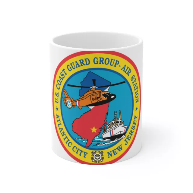 Group Air Station Atlantic City NJ (U.S. Coast Guard) White Coffee Cup 11oz