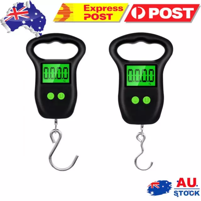 Electronic Weights Pocket Digital Scales 50kg Hanging Scale for Fishing Luggage
