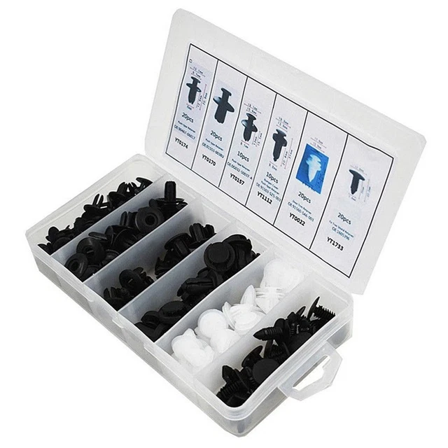 en plastique Clips de rétention pour pare-chocs Attaches automatiques Clip 5