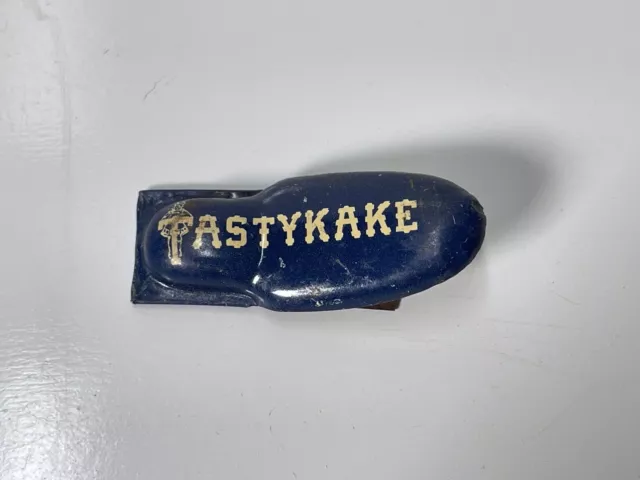 vintage advertising clicker / noisemaker for Tastykake