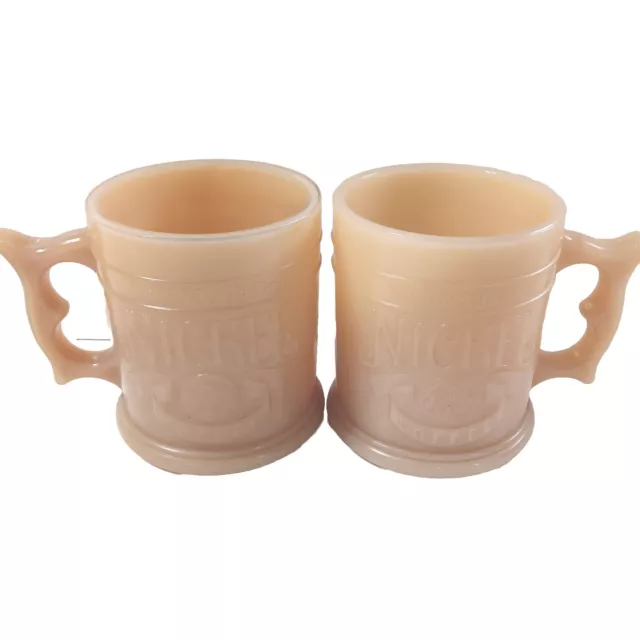 Vtg Whataburger Butterscotch Buffalo Nickel Coffee Mug Cups Made In USA EUC (2)