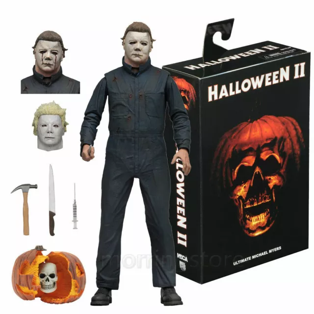 NECA Halloween 2 Michael Myers 1981 Movie Ultimate 7" Action Figure Collection