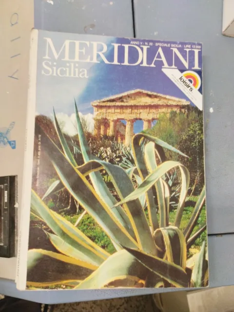 Rivista MERIDIANI  n°22 - Speciale Sicilia Turismo Viaggi Storia