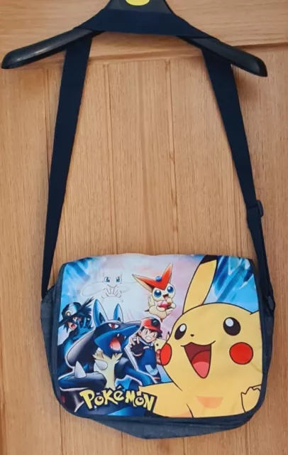 Pokemon Pikachu Messenger Bag/Shoulder Bag Long Adjustable Strap