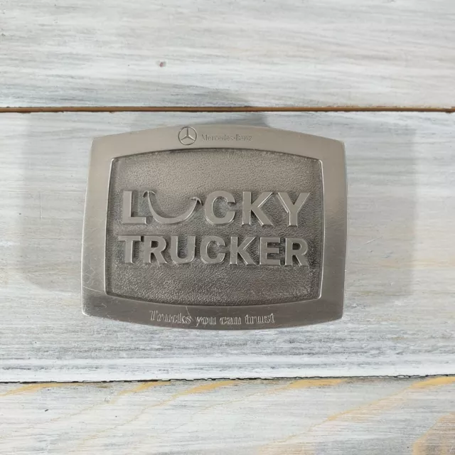 Mercedes-Benz Lucky Trucker Men's Buckle Variata Metalik Made In Germany
