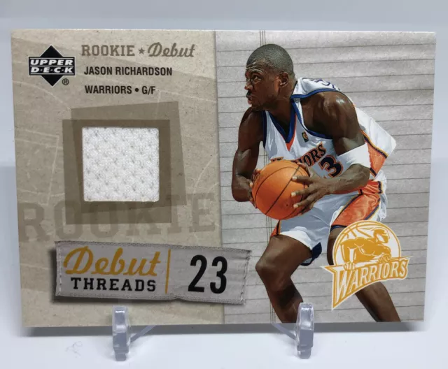 Jason Richardson 2005-06 Upper Deck Rookie Debut Threads #JA