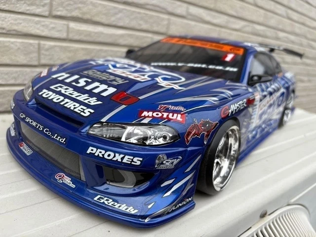 TEAM TOYO GP Sports Nissan Silvia S15 D1 RC Drift Body 1/10 Painted ...