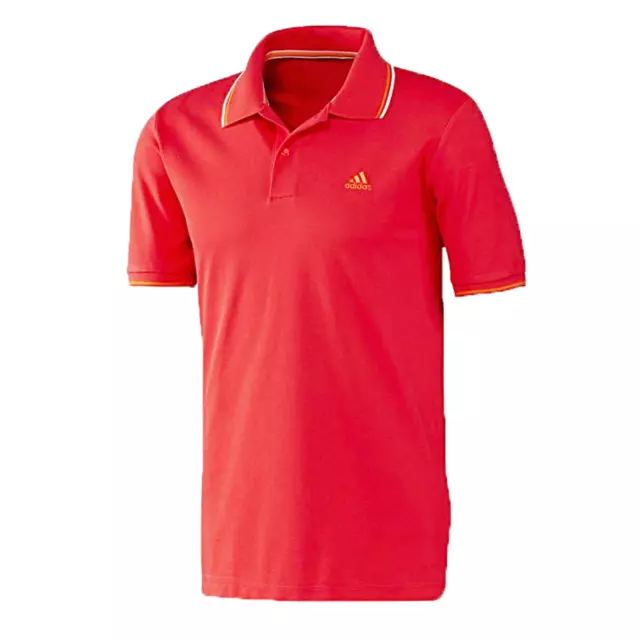 Adidas Polo Shirt AE SS Essentials Herren Rot Orange Kurzarm NEU! OVP!