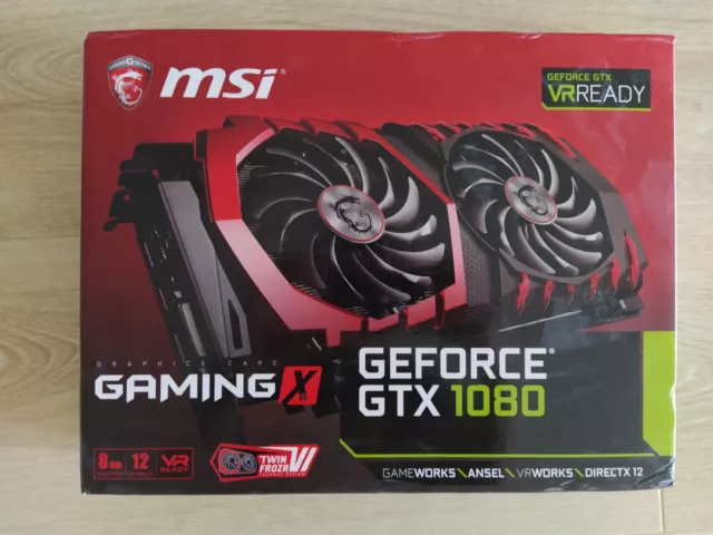 MSI NVIDIA GeForce GTX 1080 GAMING X 8G - TWIN FROZR VI