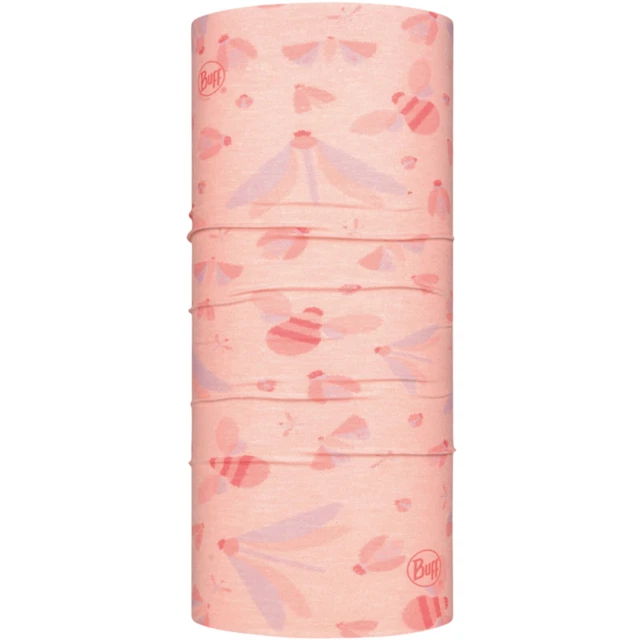 Buff Kids Coolnet UV Outdoor Tubular Bandana Scarf - Pink