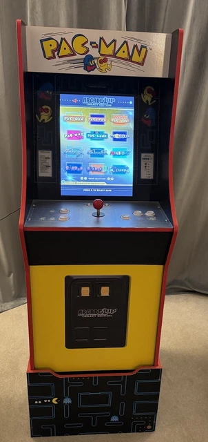 Arcade1up Pacman Riser ARCADE1UP PACMAN GALAXIAN Digdug Pacman Plus Mappy Arcade Game +Riser ...