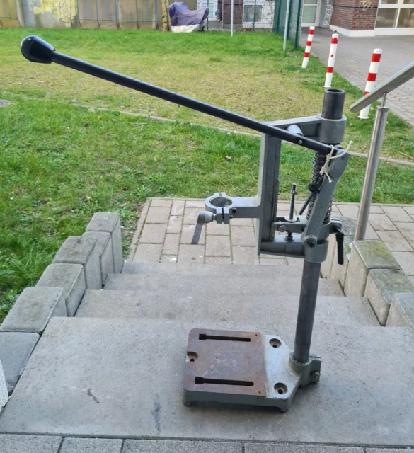 Alte  DDR Bohrständer   Bohrmaschinenständer  Ständerbohrmaschine  Gew,12Kg