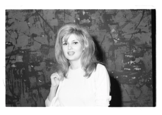 Pamela Tiffin Candid 1970's Movie Premiere Pose Original 35mm Camera Negative