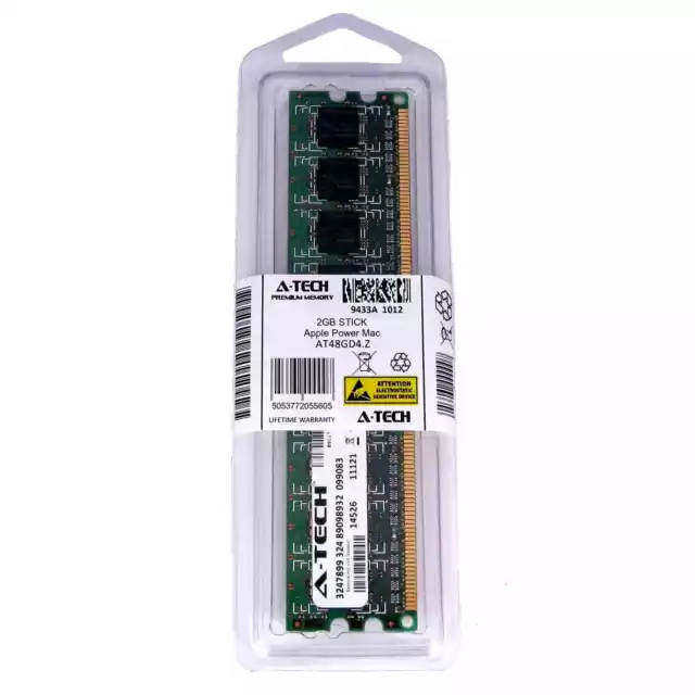 2GB DIMM Apple Power Mac G5 Power Mac Quad 2.5GHz non-ECCPC2-3200 Ram Memory