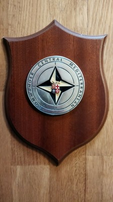 Crest Militare Commander Central Mediterranean Collezione Militaria 