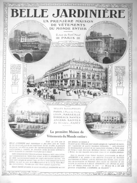 1913 Beautiful Gardener Clothing House Press Advertisement - The Store