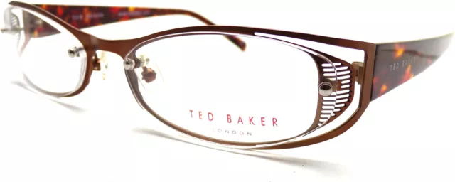 Ted Baker Reading Glasses from +0.25 to +3.50 Hip to Hip Brown Tortoise 2160 152