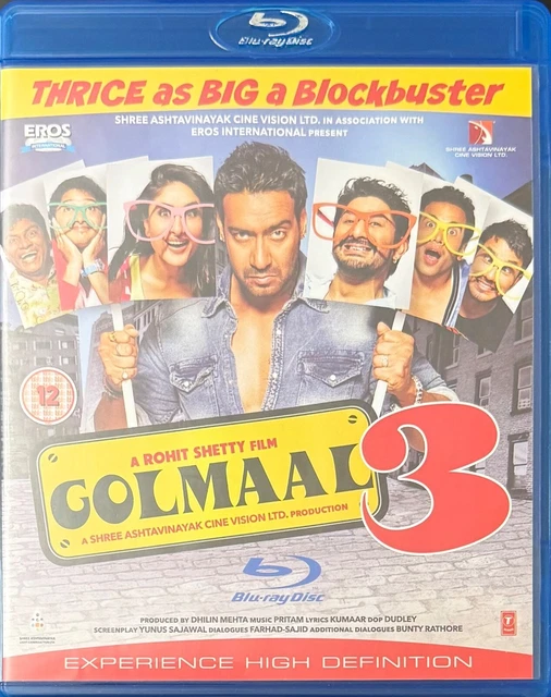 GOLMAAL *Ajay Devgan *Kareena Kapoor *Arshad Warsi Bollywood