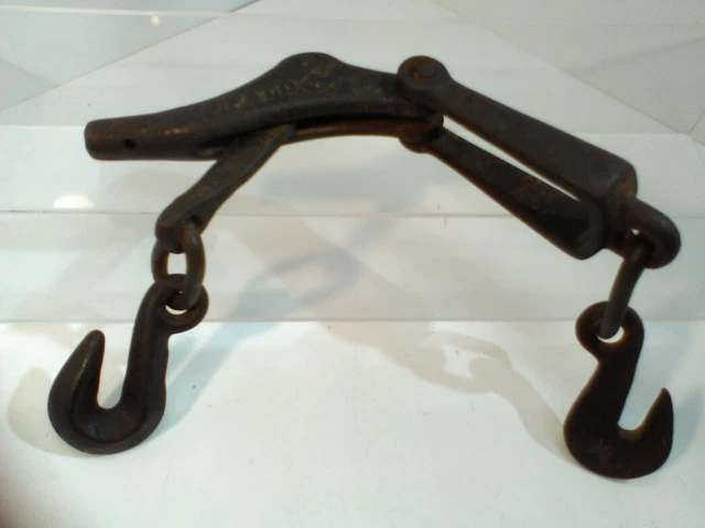 Vintage Heavy Duty Chain Hook Load Binder