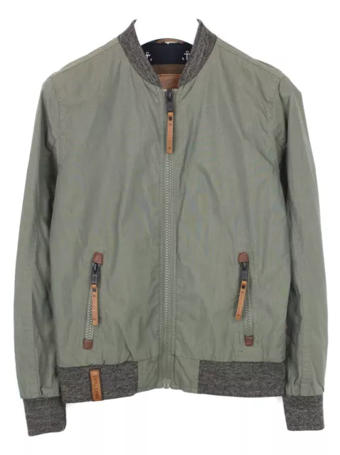 NAKETANO VESTE HOMME Petit Bomber Fermeture Eclair Leger Kaki EUR 56 52 PicClick FR