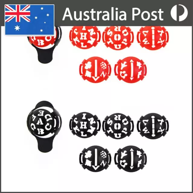 Golf Ball Line Liner Marker Multi-Template Drawing Alignment Mark Sign Tool