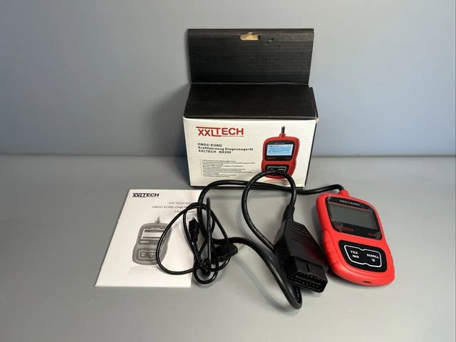 XXLTech OBD2 / Eobd NX200 Veicolo a Motore Strumenti Diagnostici IN Conf #I10