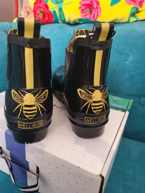 Glossy wellibobs outlet short wellies